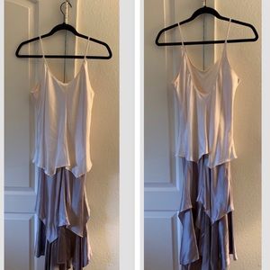 Yves Saint Laurent Silk Midi Dress